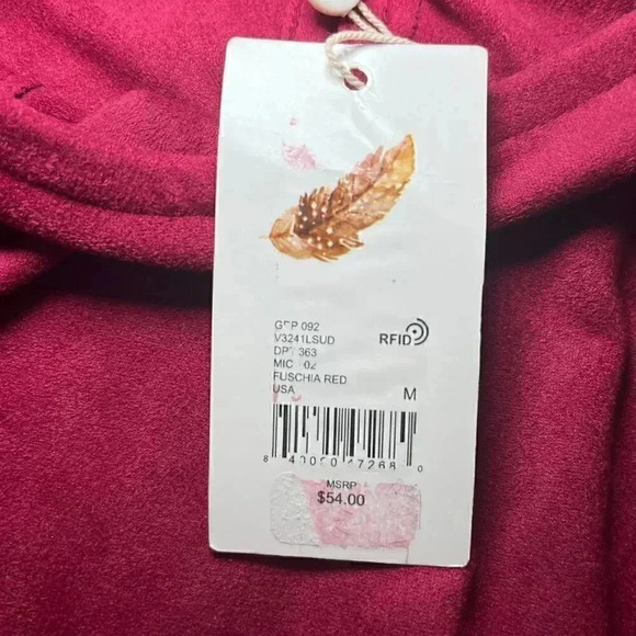 Womens NWT Chelsea & Violet Velour-like Red Dress - M - Picture 10 of 10